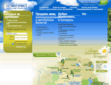 Tablet Screenshot of belintourist.com